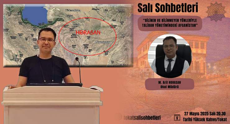 Salı Sohbetleri’nin bu haftaki konuğu “Muhammet Arif Horasan”