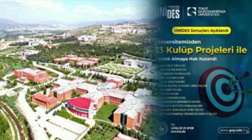 TOGÜ ÜNİDES Programı’nda büyük başarı, 13 projeye destek
