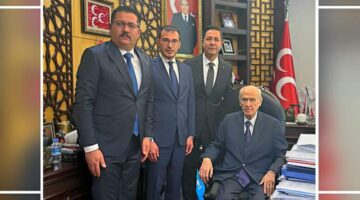 “MHP’li Tokat Heyeti” Devlet Bahçeli’yi ziyaret etti