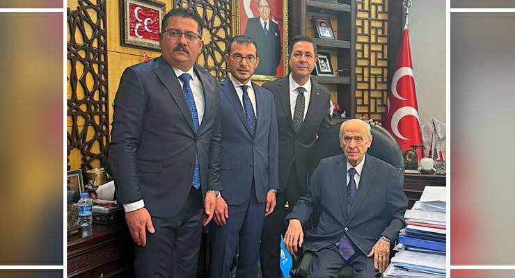 “MHP’li Tokat Heyeti” Devlet Bahçeli’yi ziyaret etti
