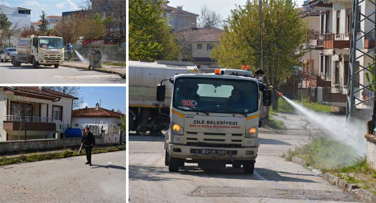 Zile Belediyesi “Bahar Temizliği” başladı