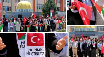 TOGÜ’de Gazze için tek yürek, Öğrenci Kulüpleri’nden ortak tepki