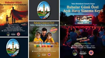 Tokat Belediyesi’nden “Babalar Günü” için 3 ayrı etkinlik