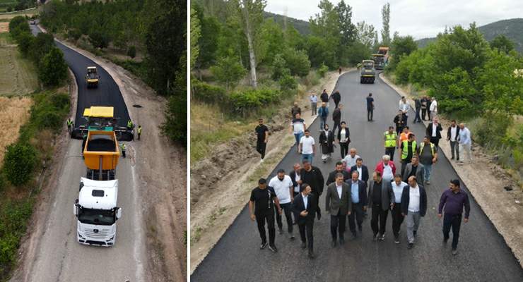 Niksar grup yollarına 1 milyar liralık dev bütçe