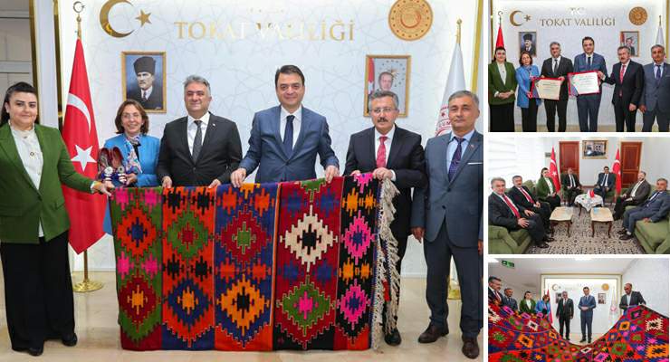 Kızık kilimi ve Aynalı çarığın “Tescil Belgesi” teslim alındı