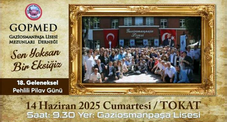 GOPMED ’18. Geleneksel Pehlili Pilav Günü’nde buluşuyor
