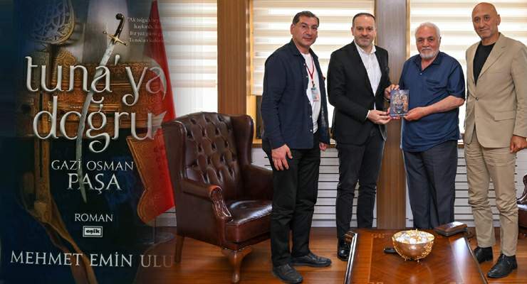 “Gazi Osman Paşa” dizisi için TRT’ye Tokat’tan anlamlı ziyaret