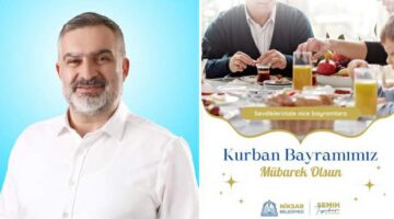 Başkan Semih Tepebaşı “Kurban bayramımız mübarek olsun”