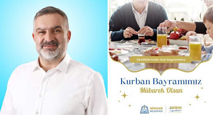 Başkan Semih Tepebaşı “Kurban bayramımız mübarek olsun”