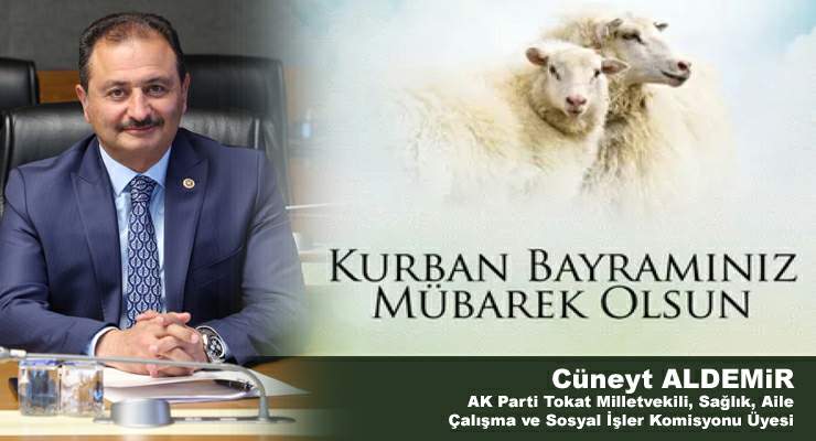 Cüneyt Aldemir’den “Kurban Bayramı” mesajı