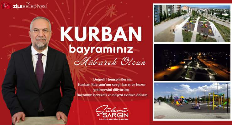 Başkan Şükrü Sargın’ın “Kurban Bayramı” mesajı