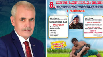 “8. Geleneksel Karaçam Şenlikleri” 08/09 Haziran’da başlıyor