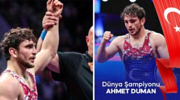 Milli Güreşçi Ahmet Duman, “Ordulararası Dünya Şampiyonu”