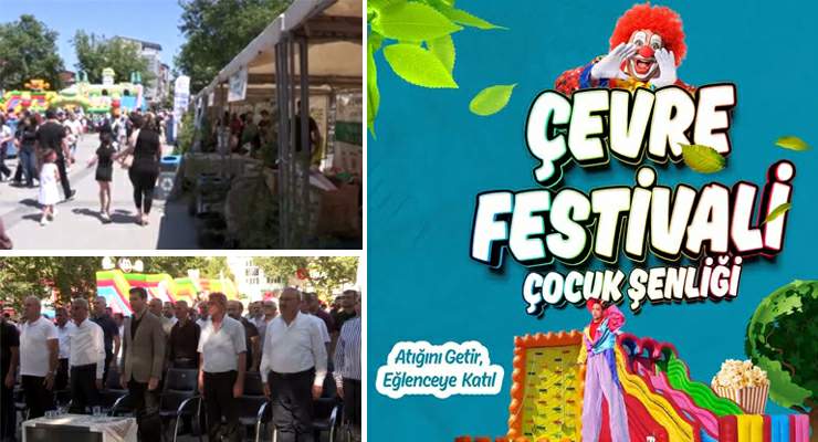 Erbaa Belediyesi’nden “Çevre Festivali Çocuk Şenliği”