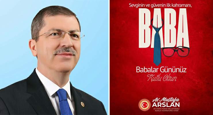Mustafa Arslan’ın “Babalar Günü” mesajı