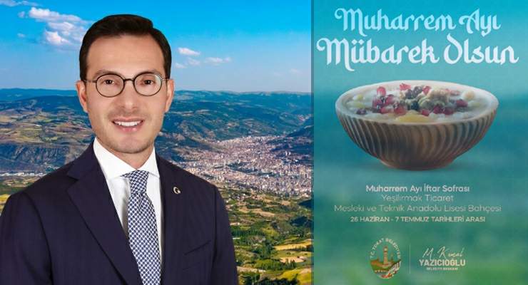 Tokat Belediyesi’den Muharrem Ayı’na özel iftar sofrası