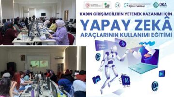 Tokat’ta kadın girişimcilere yapay zekâ eğitimi verildi