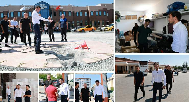 Tokat Otobüs Terminali’nde büyük değişim devam ediyor