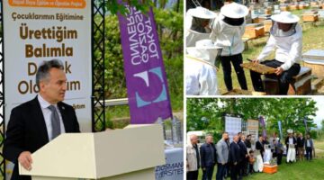 TOGÜ’den anlamlı proje “Bal Üretimiyle Eğitime Destek” hayata geçti