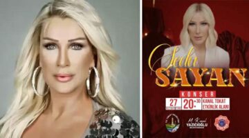 Seda Sayan Tokat’ta konser verecek