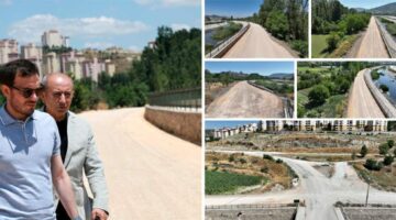 Yeşilova-Doğukent arası yeni bağlantı yolu çalışmaları hızla ilerliyor