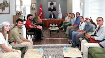 Komana Kazı Heyeti’nden, Tokat Valisi Köklü’ye ziyaret