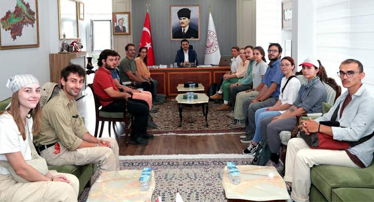 Komana Kazı Heyeti’nden, Tokat Valisi Köklü’ye ziyaret