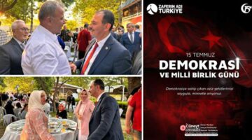 Cüneyt Aldemir, ”Şehitlerin emaneti, Gazilerin duası başımızın tacıdır”