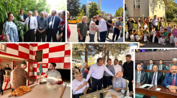Vekil Cüneyt Aldemir, Tarımdan, Sağlığa her daim sahada