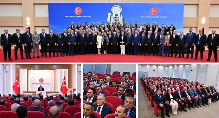 Devlet Bahçeli Başkanlığı’nda MHP İl Başkanları Ankara’da buluştu