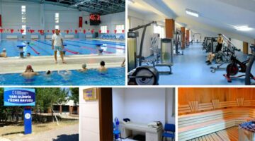 TOGÜ Yarı Olimpik Yüzme Havuzu ve Fitness Salonu büyük ilgi görüyor