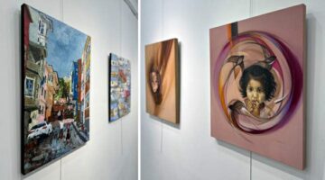 ‘Katmanlar’ Resim Sergisi Temmuz ayı boyunca Trump Art Gallery’de