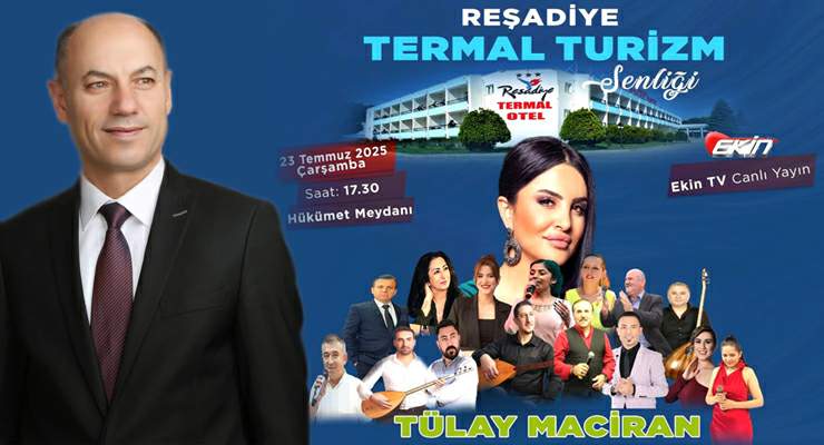 Başkan Ergün Ünal, “Termal Turizm şenliğimize teşriflerinizi bekleriz”