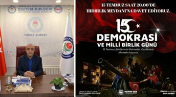 Başkan Ceylan’ın, “15 Temmuz Demokrasi ve Milli Birlik Günü” mesajı