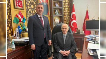 Tokat Bld. Bşk. Yard. Bozdemir’den MHP Lideri Bahçeli’ye ziyaret