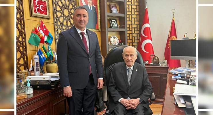 Tokat Bld. Bşk. Yard. Bozdemir’den MHP Lideri Bahçeli’ye ziyaret