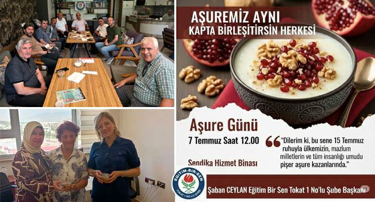 Eğitim Bir-Sen, Aşure geleneğini yaşatmaya devam ediyor
