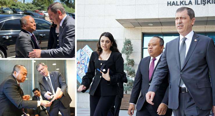 Endonezya Büyükelçisi Purnama’dan, Mustafa Arslan’a ziyaret