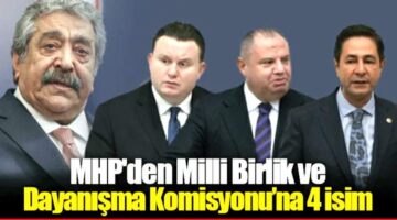 MHP’den, Milli Birlik Komisyonu’na Yücel Bulut seçildi