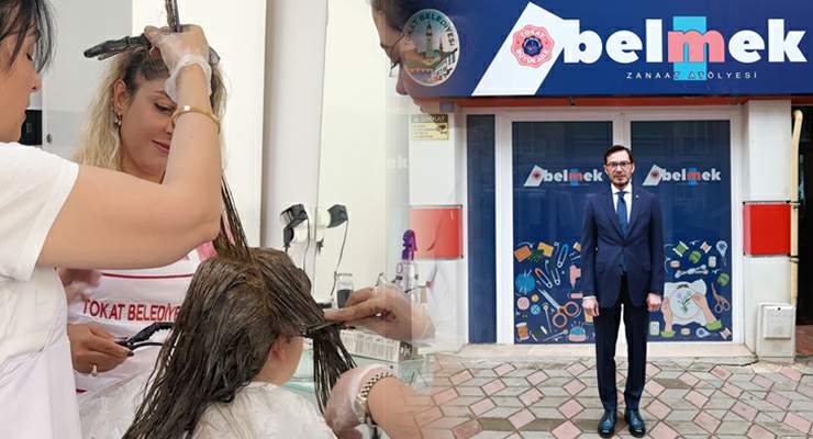 Tokat Belediyesi’nden 65 yaş üzeri kadınlara ücretsiz kuaför hizmeti