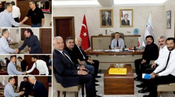 Tokat Belediye Plevne Spor’dan Rektör Fatih Yılmaz’a nezaket ziyareti