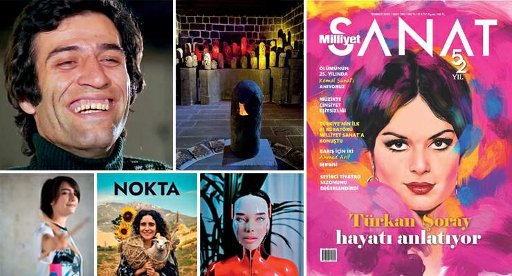 Türkan Sultan, ‘Milliyet Sanat’ın Temmuz 2025 sayısında