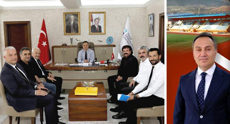 Rektör Fatih Yılmaz’dan Tokatspor’a tam destek