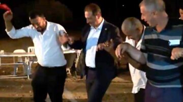 Milletvekili Cüneyt Aldemir Zile’de halkla elele halay çekti