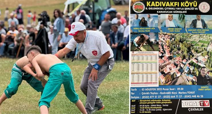 Tokat’ta “8. Çıtırıklı Yayla Şenliği” yapıldı