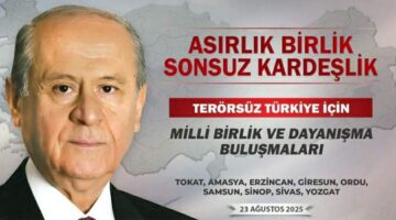 “Terörsüz Türkiye” için Tokat’ta büyük buluşma
