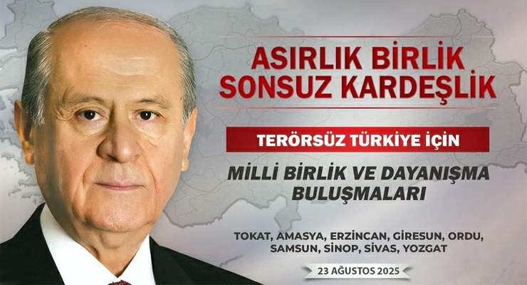 “Terörsüz Türkiye” için Tokat’ta büyük buluşma