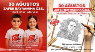 Tokat Belediyesi’nden 30 Ağustos Zafer Bayramı için 2 etkinlik