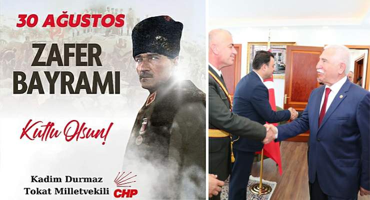 Kadim Durmaz’ın “30 Ağustos Zafer Bayramı” mesajı