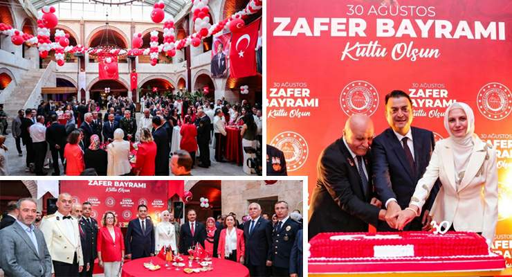Tokat’ta Zafer Bayramı resepsiyon ve fener alayıyla taçlandı